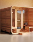 Cube Sauna - FamilyCube with porch, 6 Person