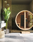 Barrel Sauna - PanoramaView with Porch, 6 Person