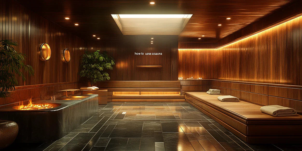 how to use a sauna