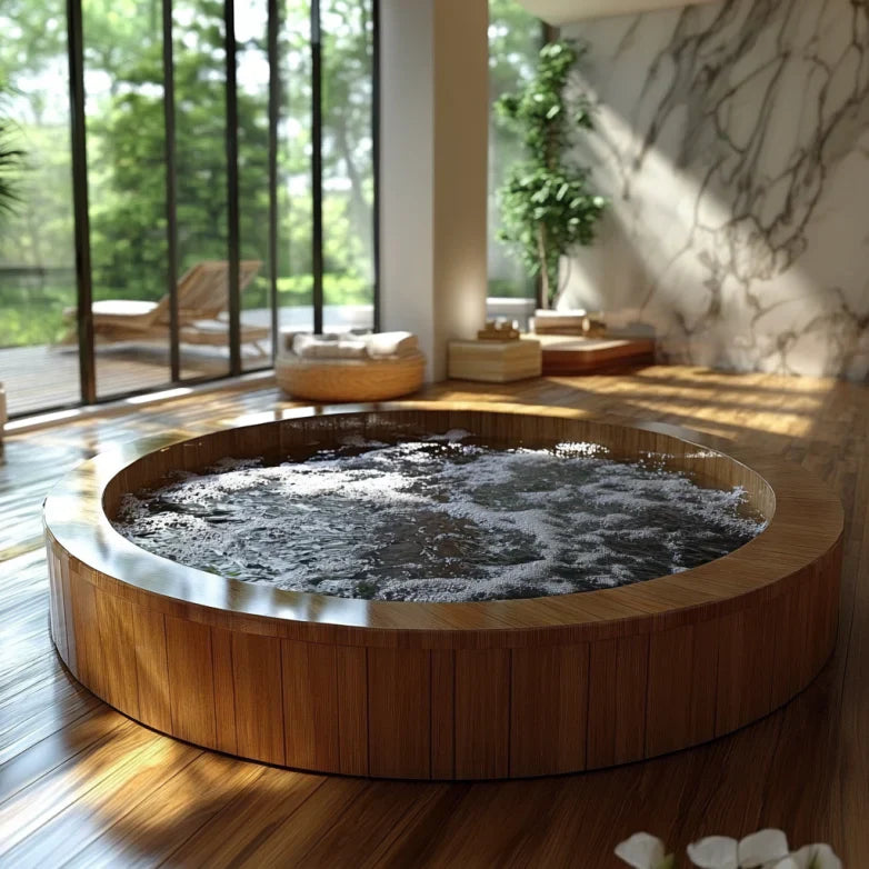 sauna and cold plunge