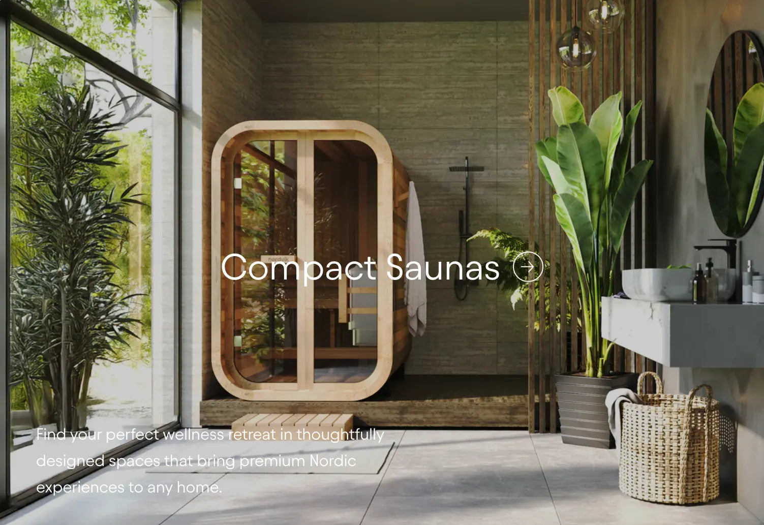 Compact Saunas