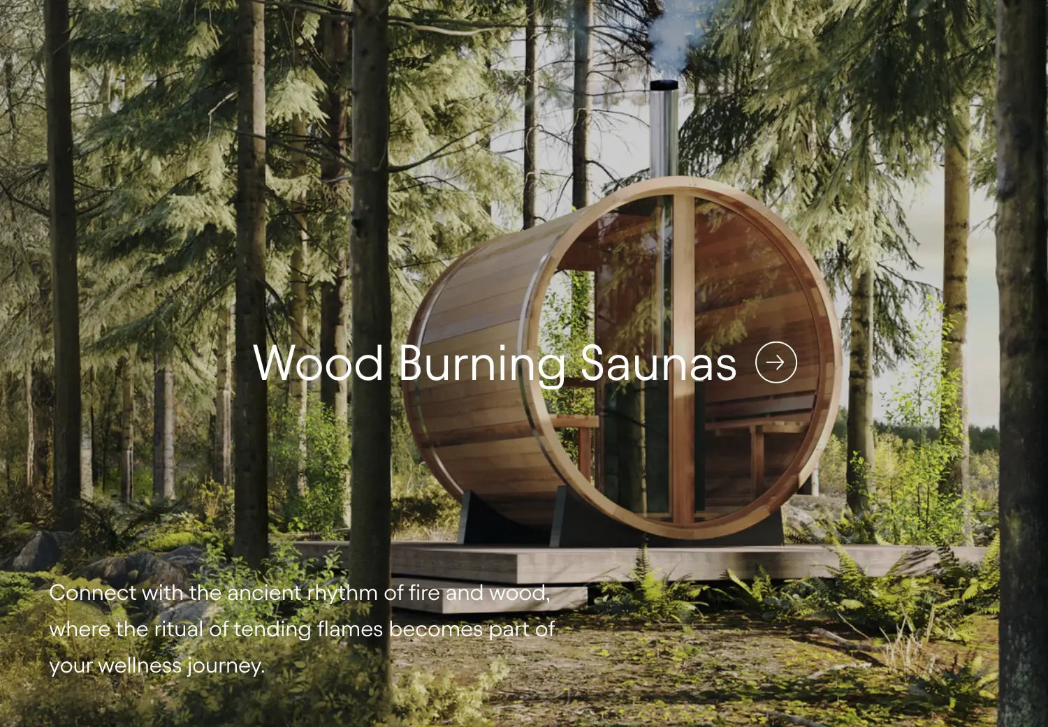 Wood Burning Saunas
