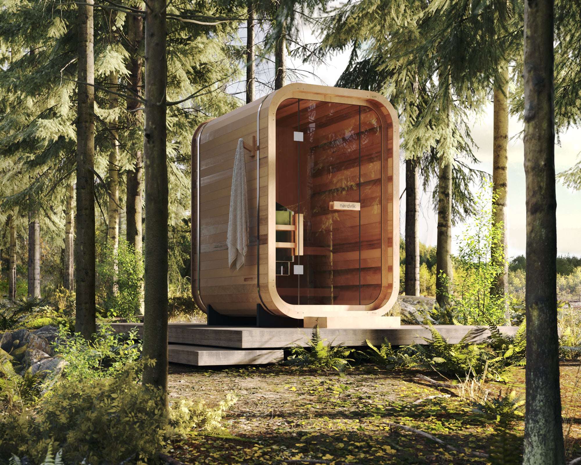 Mini-Cube Sauna - CozyCube, 2 Person