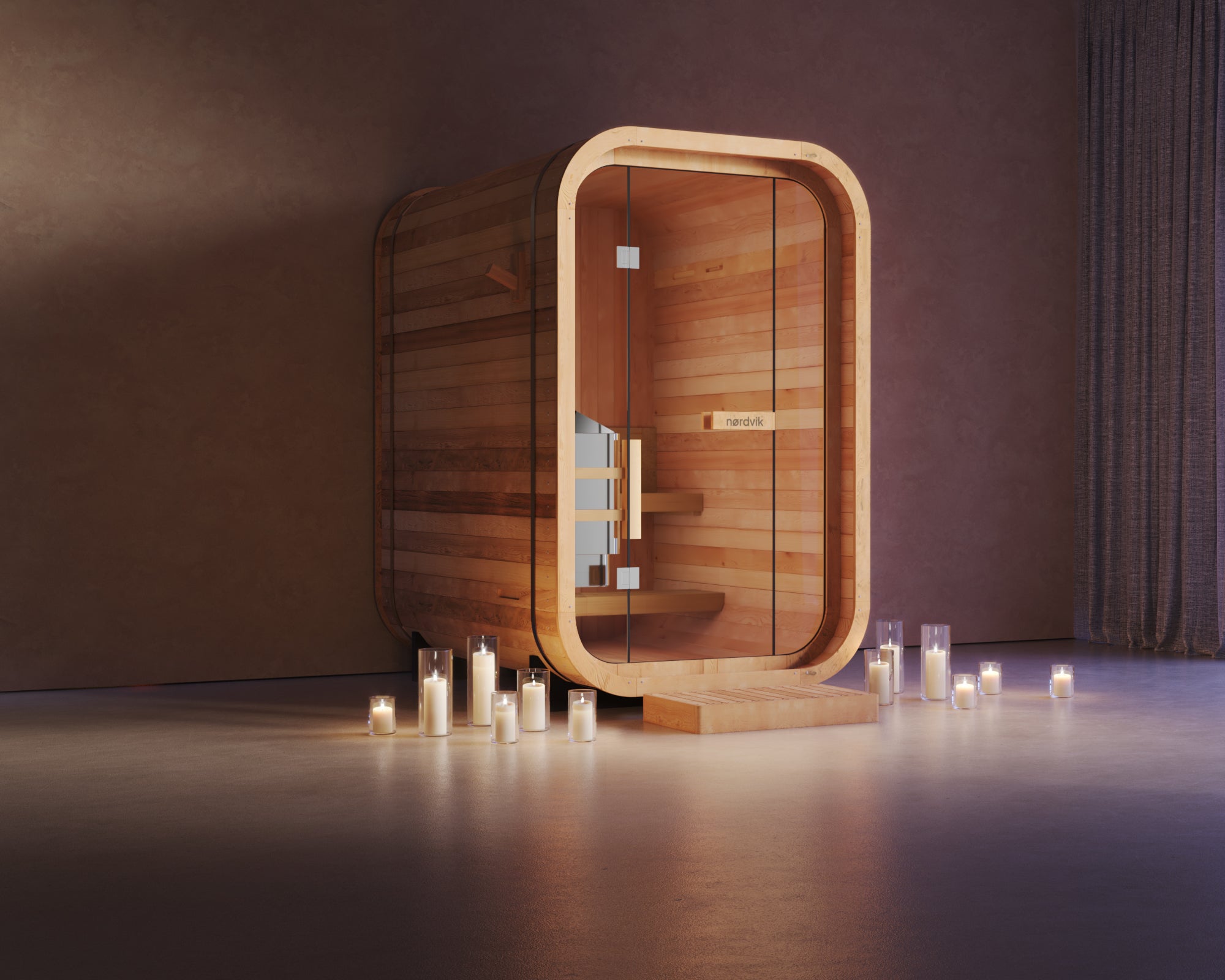 Mini-Cube Sauna - CozyCube, 2 Person